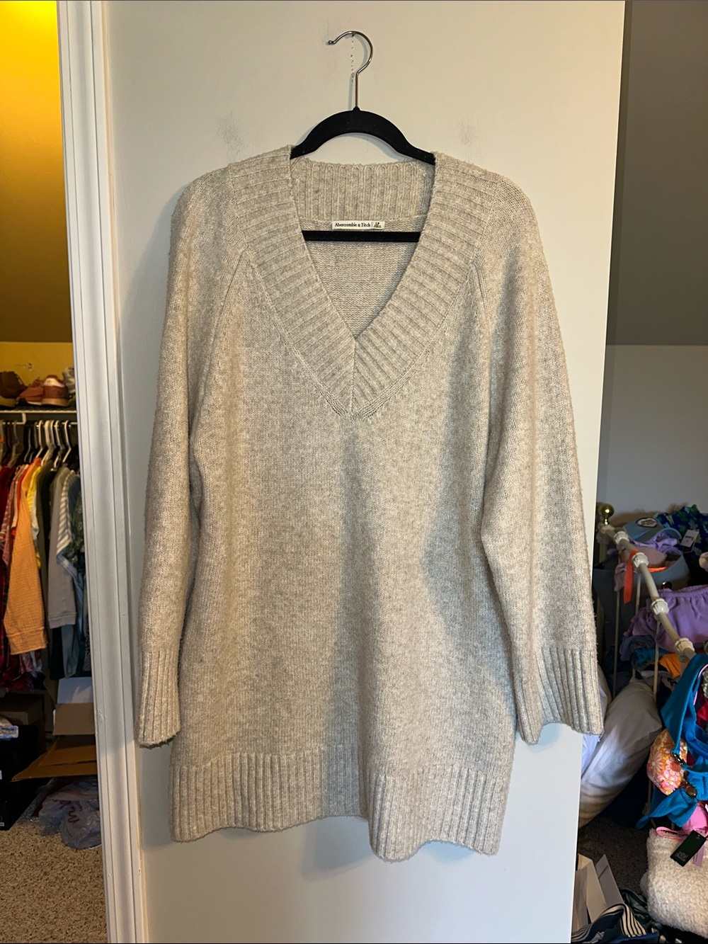 Abercrombie & Fitch Large Petite sweater dress